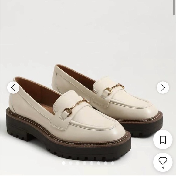 Sam Edelman Shoes - Sam Edelman Laurs Cream Loafers